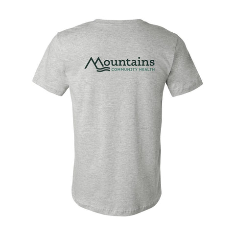 Mountains Community Health NEW - Premium Unisex T (Color Logo)