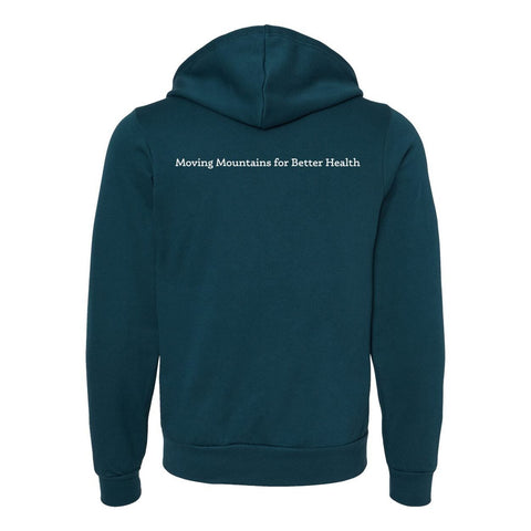 Mountains Community Health Moving Mountains - Zip up Hoodie