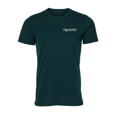 Mountains Community Hospital NEW - Premium Unisex T (White Logo)