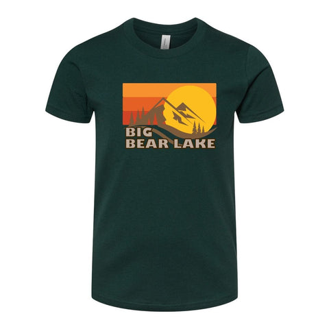 Big Bear Lake Fall Sunset - Youth Jersey T - Wears The MountainT-ShirtsPrint Melon Inc.