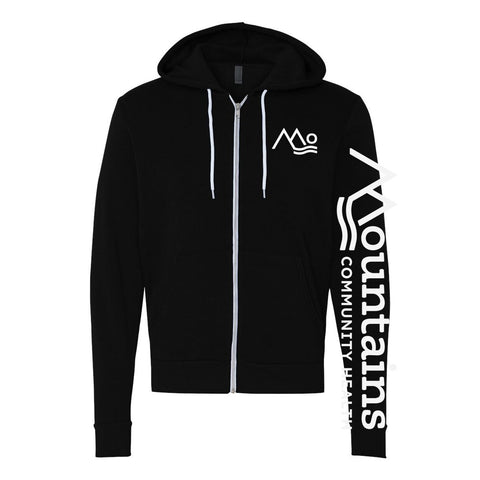 Mountains Community Health Moving Mountains - Zip up Hoodie