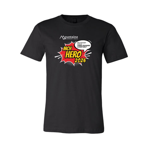 MCH Heros 2026 NEW - Unisex Jersey T (Black/White)