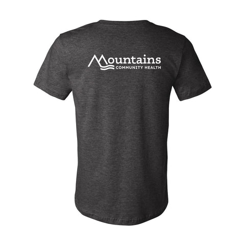 Mountains Community Hospital NEW - Premium Unisex T (White Logo)