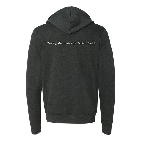 Mountains Community Health Moving Mountains - Zip up Hoodie