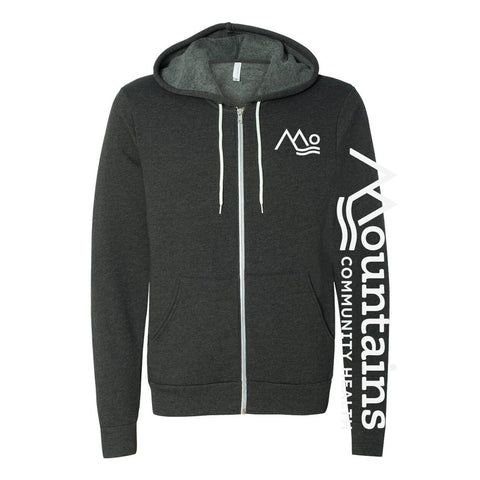 Mountains Community Health Moving Mountains - Zip-up Hoodie
