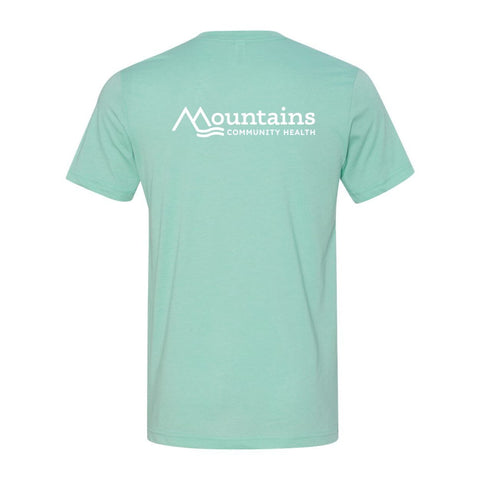 Mountains Community Hospital NEW - Premium Unisex T (White Logo)