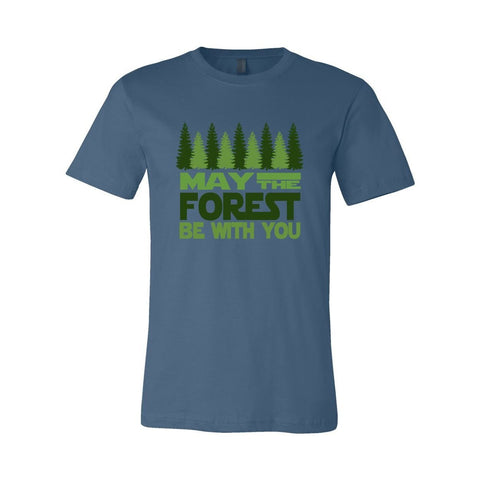 May The Forest Be With You - Unisex Jersey T (extended sizes) - Wears The MountainT-ShirtsPrint Melon Inc.