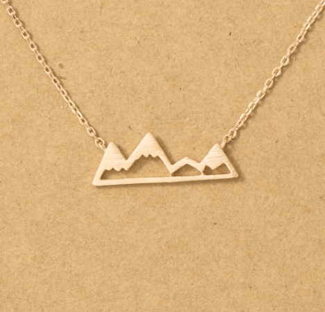 Mountain (4 Peak) - Necklace - Wears The MountainJewelryWears The Mountain