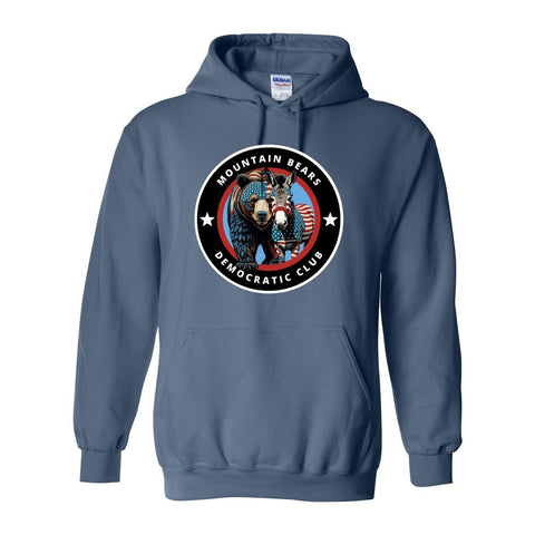 Mountain Bears Dem Club - Hooded Sweatshirt - Wears The MountainSweaters/HoodiesPrint Melon Inc.