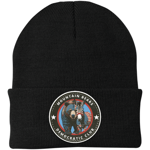 Mountain Bears - Patch Beanie - Wears The MountainHatsCustomCat