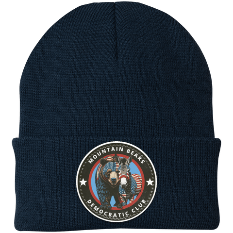 Mountain Bears - Patch Beanie - Wears The MountainHatsCustomCat