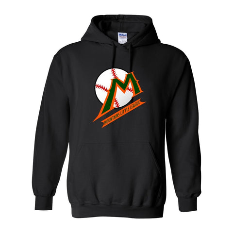 Mountains Little League - Hoodie - Wears The MountainSweaters/HoodiesPrint Melon Inc.