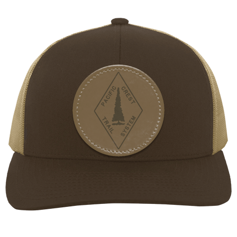 PCT Trail Marker - Trucker Patch Hat - Wears The MountainTrucker HatsCustomCat