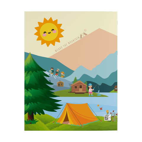 Plants and Animals of Green Valley Lake - Coloring Book (Ages 2+) - Wears The MountainBooksteelaunch