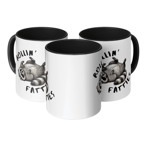 Rollin Fatties - Accent Coffee Mug - Wears The MountainCoffee Mugsteelaunch