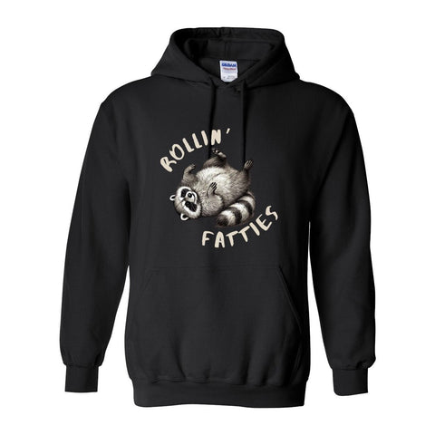 Rollin Fatties - Hooded Sweatshirt - Wears The MountainSweaters/HoodiesPrint Melon Inc.