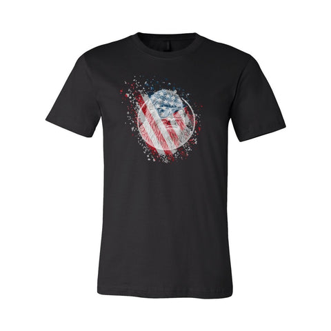 Sasquatch: Born in the USA - Unisex Jersey T - Wears The MountainT-ShirtsPrint Melon Inc.