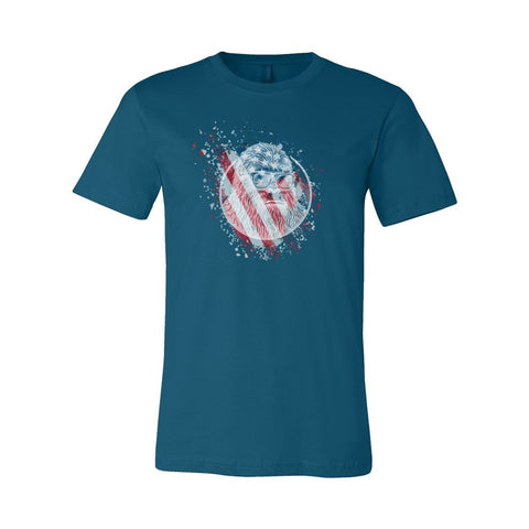 Sasquatch: Born in the USA - Unisex Jersey T - Wears The MountainT-ShirtsPrint Melon Inc.
