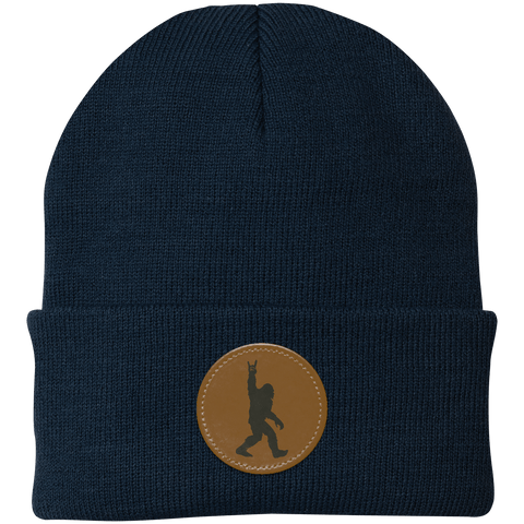 Sasquatch: Rock On - Patch Beanie - Wears The MountainHatsCustomCat