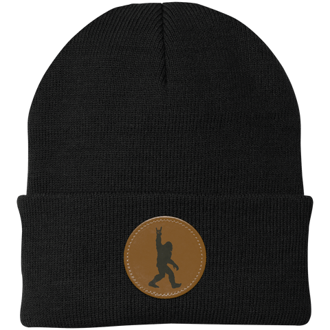 Sasquatch: Rock On - Patch Beanie - Wears The MountainHatsCustomCat