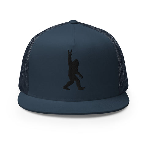 Sasquatch: Rock On - Trucker Hat - Wears The MountainWears The Mountain