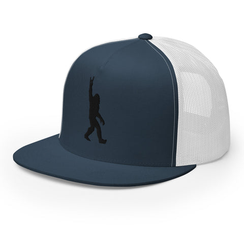 Sasquatch: Rock On - Trucker Hat - Wears The MountainWears The Mountain