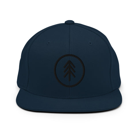 Simple Tree - Snapback Hat - Wears The MountainHatsWears The Mountain