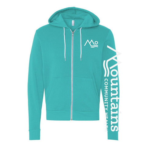 Mountains Community Health Moving Mountains - Zip-up Hoodie