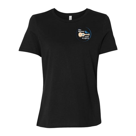 The Market at Lake Gregory - Women's Relaxed Fit Jersey T - Wears The MountainT-ShirtsPrint Melon Inc.
