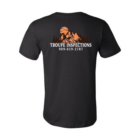 Troupe Inspections - Unisex Jersey T (dark colors) - Wears The MountainT-ShirtsPrint Melon Inc.