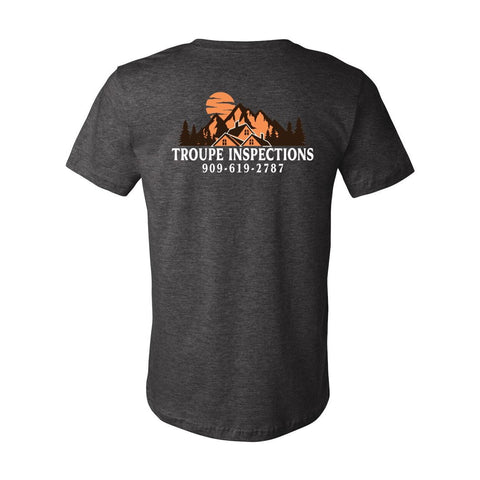 Troupe Inspections - Unisex Jersey T (dark colors) - Wears The MountainT-ShirtsPrint Melon Inc.