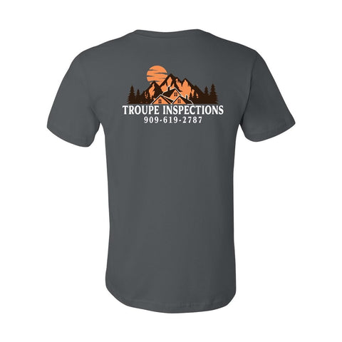 Troupe Inspections - Unisex Jersey T (dark colors) - Wears The MountainT-ShirtsPrint Melon Inc.
