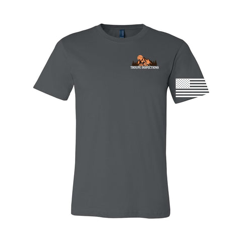 Troupe Inspections - Unisex Jersey T (dark colors) - Wears The MountainT-ShirtsPrint Melon Inc.