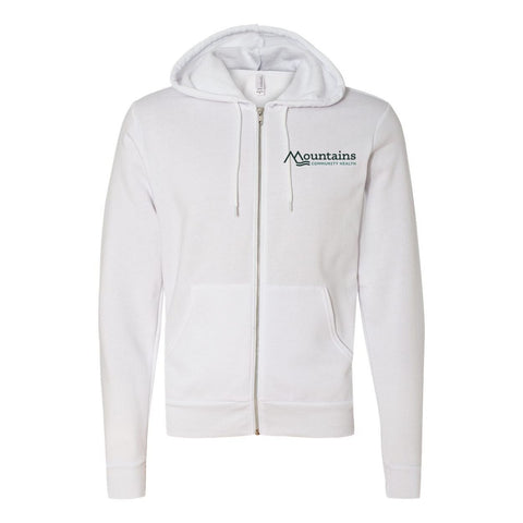Mountains Community Health NEW - Zip-up Hoodie (Color Logo)