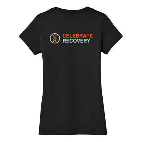 Woodlands Church Celebrate Recovery - Women's V-Neck T - Wears The MountainT-ShirtsPrint Melon Inc.