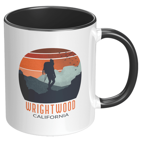 Wrightwood Backpacker Sunset - Accent Mug - Wears The MountainDrinkwareteelaunch