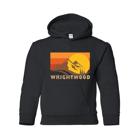 Wrightwood Fall Sunset - Youth Hoodie - Wears The MountainSweaters/HoodiesPrint Melon Inc.