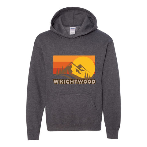 Wrightwood Fall Sunset - Youth Hoodie - Wears The MountainSweaters/HoodiesPrint Melon Inc.