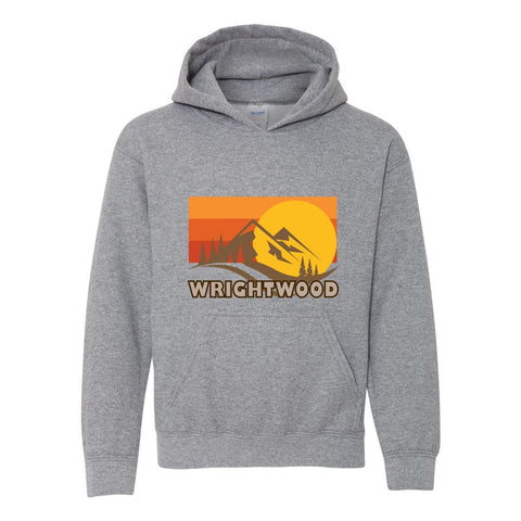 Wrightwood Fall Sunset - Youth Hoodie - Wears The MountainSweaters/HoodiesPrint Melon Inc.