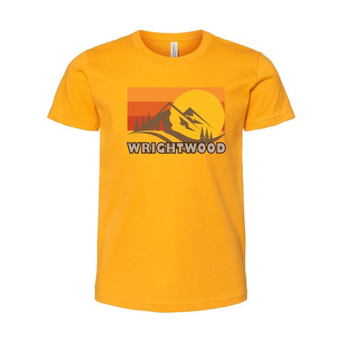 Wrightwood Fall Sunset - Youth Jersey T - Wears The MountainT-ShirtsPrint Melon Inc.