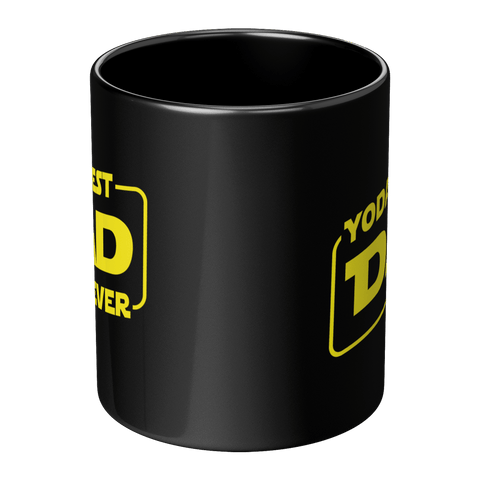 Yoda Best Dad - Black Mug - Wears The MountainCoffee Mugsteelaunch