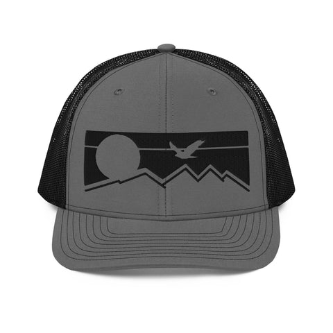 Flying Sunset - Trucker Hat - Wears The MountainWears The Mountain