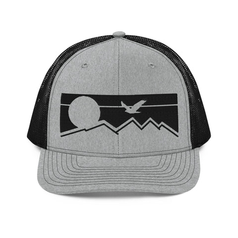 Flying Sunset - Trucker Hat - Wears The MountainWears The Mountain