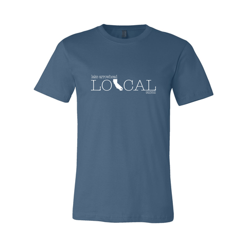 Lake Arrowhead Local w/ Zip - Unisex Jersey T - Wears The Mountain