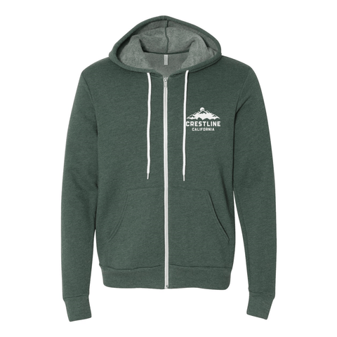 Lake Gregory/Crestline Mountain - Zip up Hoodie - Wears The Mountain