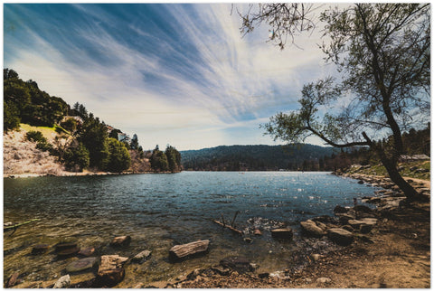 Lake Gregory/Crestline - Wood Prints - Wears The Mountain