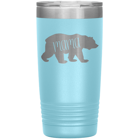 Mama Bear - Tumbler (20oz) - Wears The Mountain
