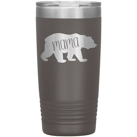 Mama Bear - Tumbler (20oz) - Wears The Mountain