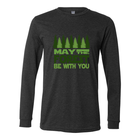 May the Forest be with You - Long Sleeve Jersey T (Warehouse) - Wears The MountainLong SleeveWears The Mountain