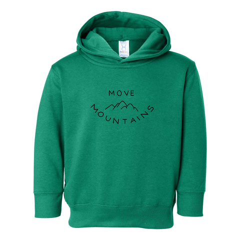 Move Mountains - Toddler Hoodie - Wears The MountainKids/BabiesPrint Melon Inc.